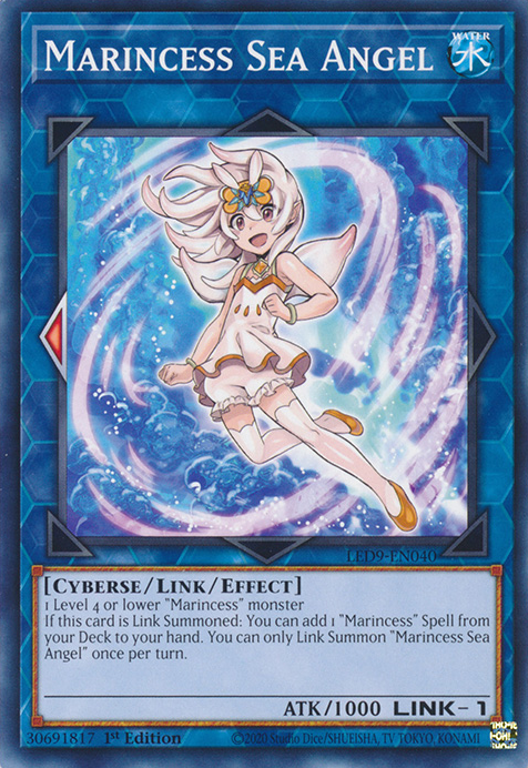 Marincess Sea Angel [LED9-EN040] Common | Shuffle n Cut Hobbies & Games