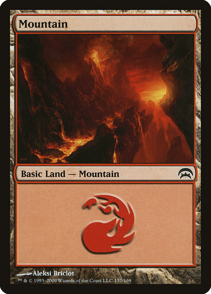 Mountain (157) [Planechase] | Shuffle n Cut Hobbies & Games