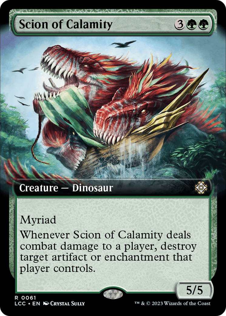 Scion of Calamity (Extended Art) [The Lost Caverns of Ixalan Commander] | Shuffle n Cut Hobbies & Games
