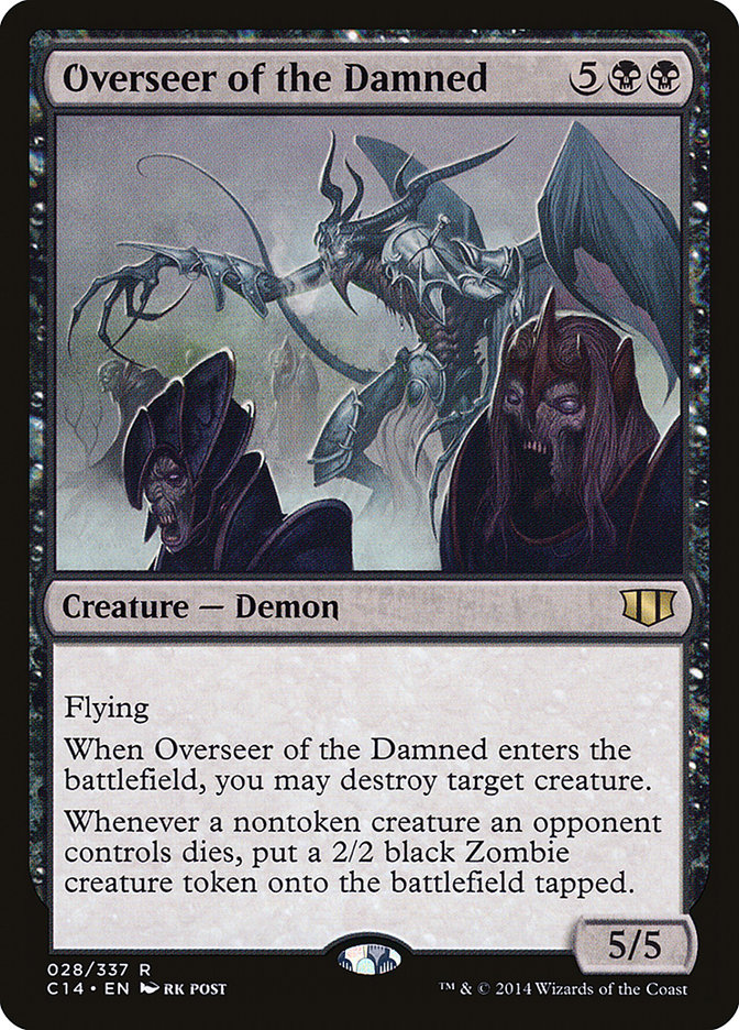 Overseer of the Damned [Commander 2014] | Shuffle n Cut Hobbies & Games