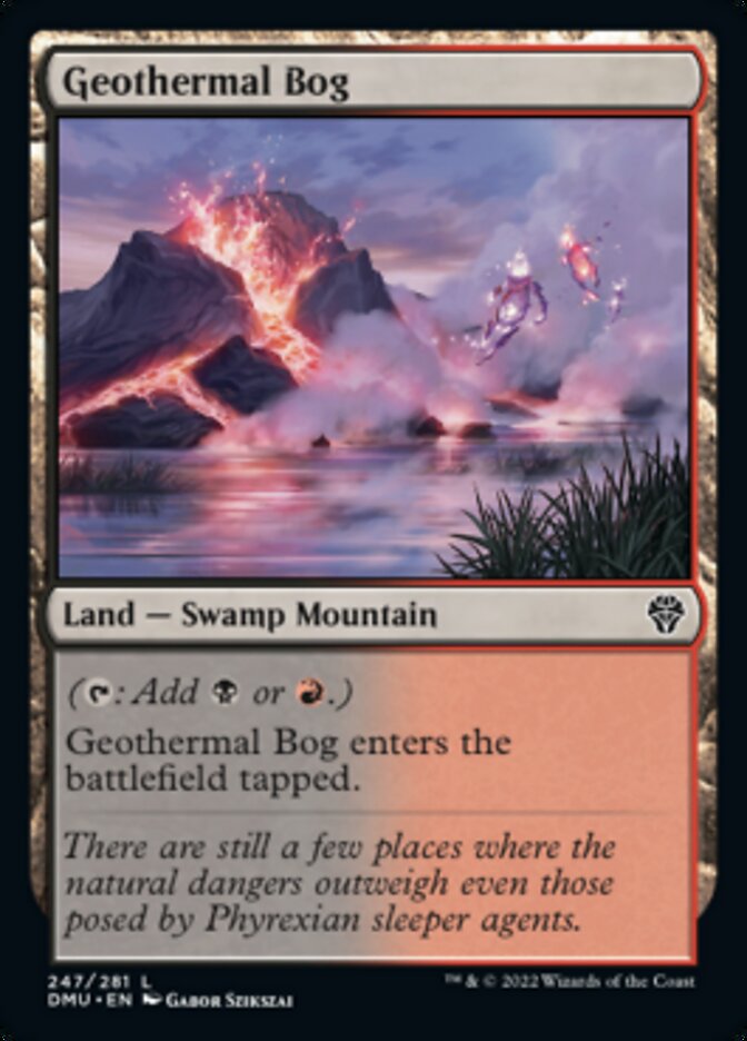 Geothermal Bog [Dominaria United] | Shuffle n Cut Hobbies & Games