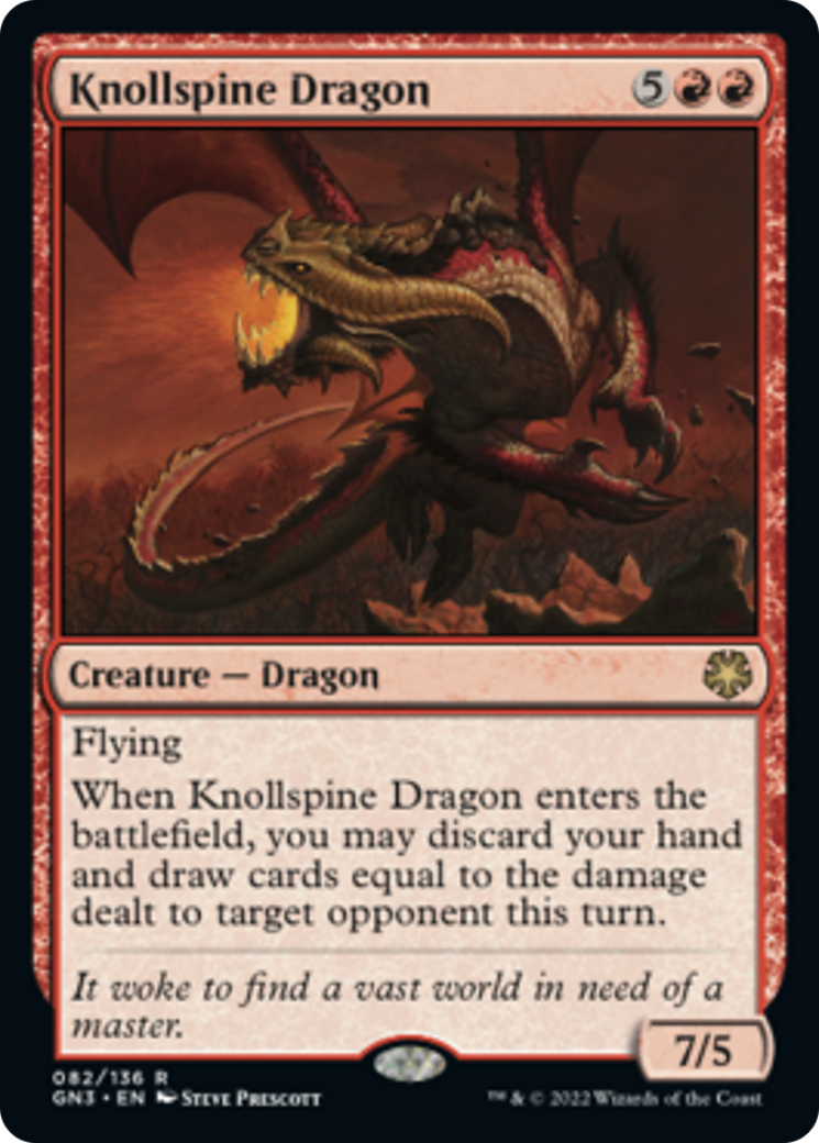 Knollspine Dragon [Game Night: Free-for-All] | Shuffle n Cut Hobbies & Games