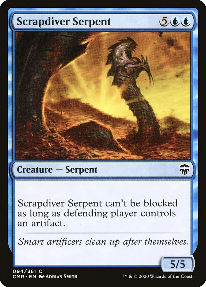 Scrapdiver Serpent [Commander Legends] | Shuffle n Cut Hobbies & Games