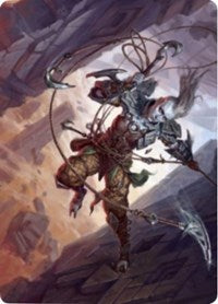 Akiri, Fearless Voyager Art Card [Zendikar Rising Art Series] | Shuffle n Cut Hobbies & Games