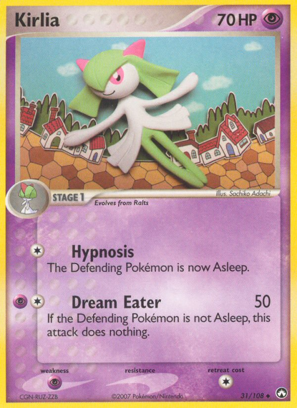 Kirlia (31/108) [EX: Power Keepers] | Shuffle n Cut Hobbies & Games