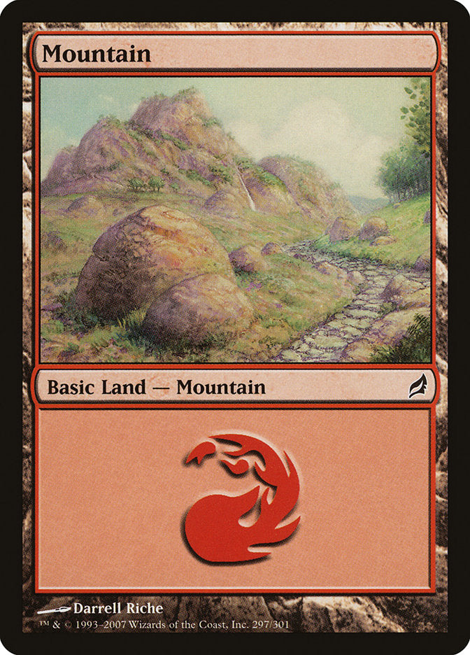 Mountain (297) [Lorwyn] | Shuffle n Cut Hobbies & Games