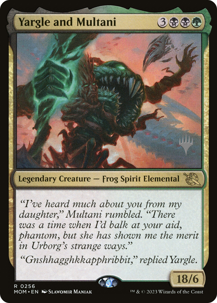 Yargle and Multani (Promo Pack) [March of the Machine Promos] | Shuffle n Cut Hobbies & Games