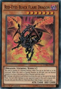 Red-Eyes Black Flare Dragon [CORE-EN020] Super Rare | Shuffle n Cut Hobbies & Games