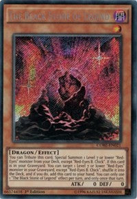 The Black Stone of Legend [CORE-EN021] Secret Rare | Shuffle n Cut Hobbies & Games