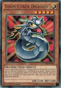 Toon Cyber Dragon [CORE-EN043] Rare | Shuffle n Cut Hobbies & Games