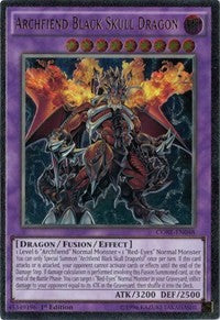 Archfiend Black Skull Dragon (UTR) [CORE-EN048] Ultimate Rare | Shuffle n Cut Hobbies & Games