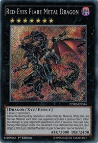 Red-Eyes Flare Metal Dragon [CORE-EN054] Secret Rare | Shuffle n Cut Hobbies & Games