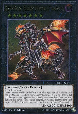 Red-Eyes Flare Metal Dragon (UTR) [CORE-EN054] Ultimate Rare | Shuffle n Cut Hobbies & Games