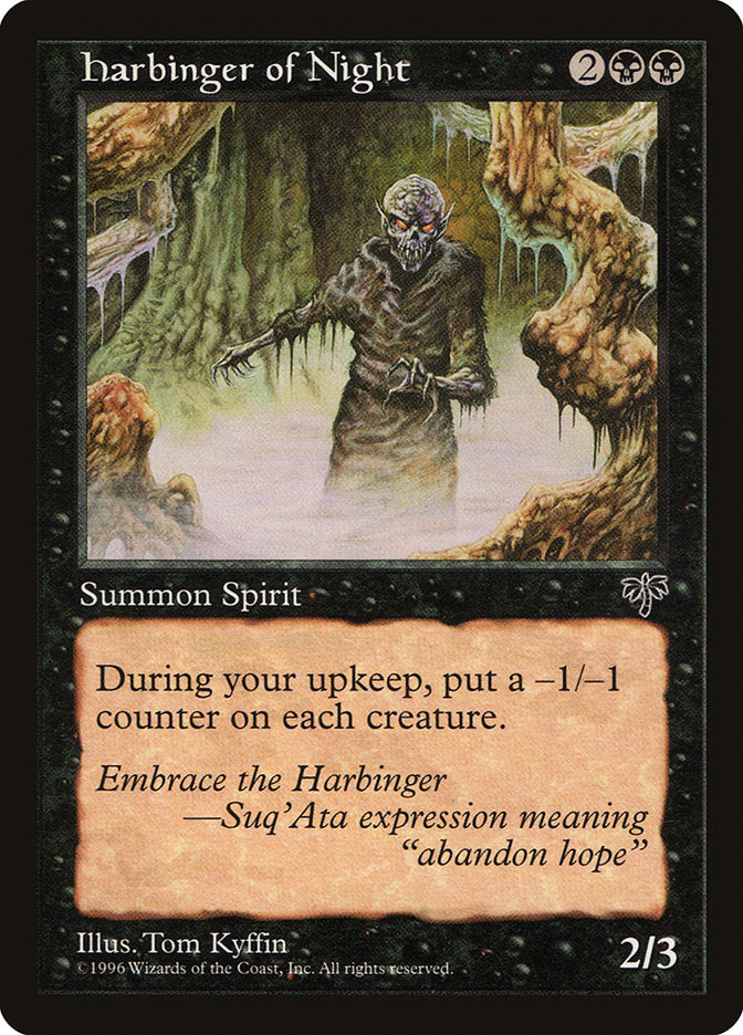 Harbinger of Night [Mirage] | Shuffle n Cut Hobbies & Games