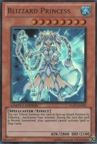 Blizzard Princess [YG07-EN001] Ultra Rare | Shuffle n Cut Hobbies & Games