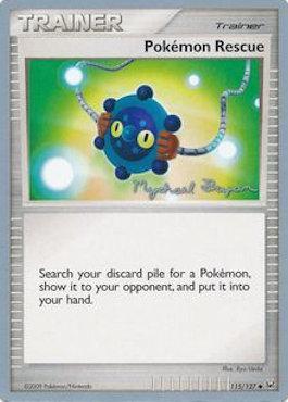 Pokemon Rescue (115/127) (Happy Luck - Mychael Bryan) [World Championships 2010] | Shuffle n Cut Hobbies & Games