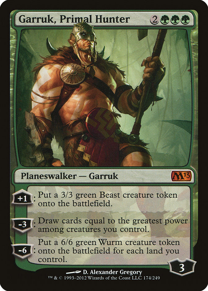 Garruk, Primal Hunter [Magic 2013] | Shuffle n Cut Hobbies & Games