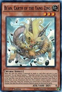 Bi'an, Earth of the Yang Zing [MP15-EN084] Super Rare | Shuffle n Cut Hobbies & Games