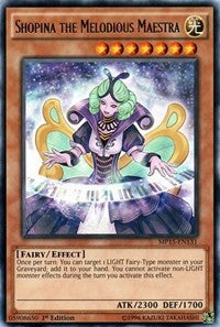 Shopina the Melodious Maestra [MP15-EN131] Rare | Shuffle n Cut Hobbies & Games