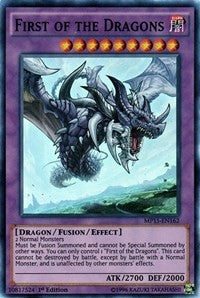 First of the Dragons [MP15-EN162] Super Rare | Shuffle n Cut Hobbies & Games