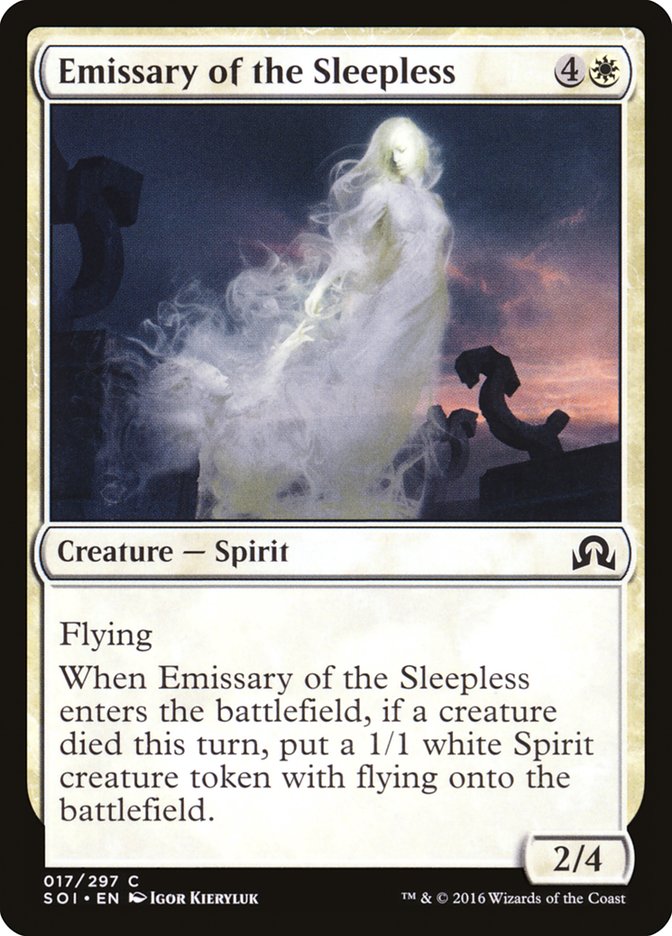 Emissary of the Sleepless [Shadows over Innistrad] | Shuffle n Cut Hobbies & Games