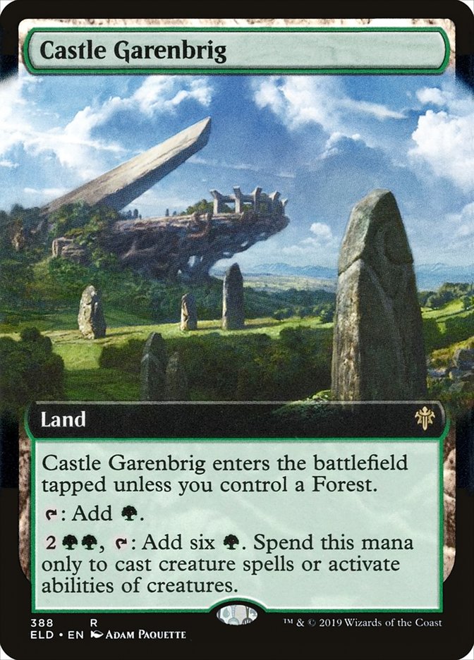 Castle Garenbrig (Extended Art) [Throne of Eldraine] | Shuffle n Cut Hobbies & Games