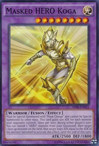 Masked HERO Koga [AP08-EN022] Common | Shuffle n Cut Hobbies & Games