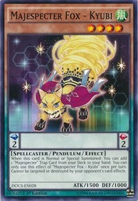 Majespecter Fox - Kyubi [DOCS-EN028] Common | Shuffle n Cut Hobbies & Games