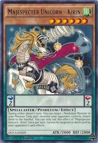 Majespecter Unicorn - Kirin [DOCS-EN029] Rare | Shuffle n Cut Hobbies & Games