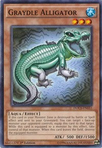 Graydle Alligator [DOCS-EN033] Common | Shuffle n Cut Hobbies & Games