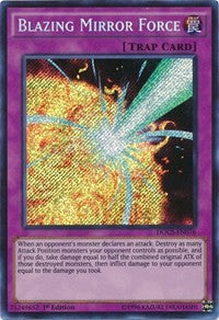 Blazing Mirror Force [DOCS-EN076] Secret Rare | Shuffle n Cut Hobbies & Games