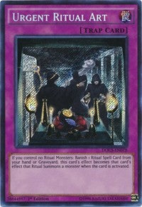 Urgent Ritual Art [DOCS-EN078] Secret Rare | Shuffle n Cut Hobbies & Games