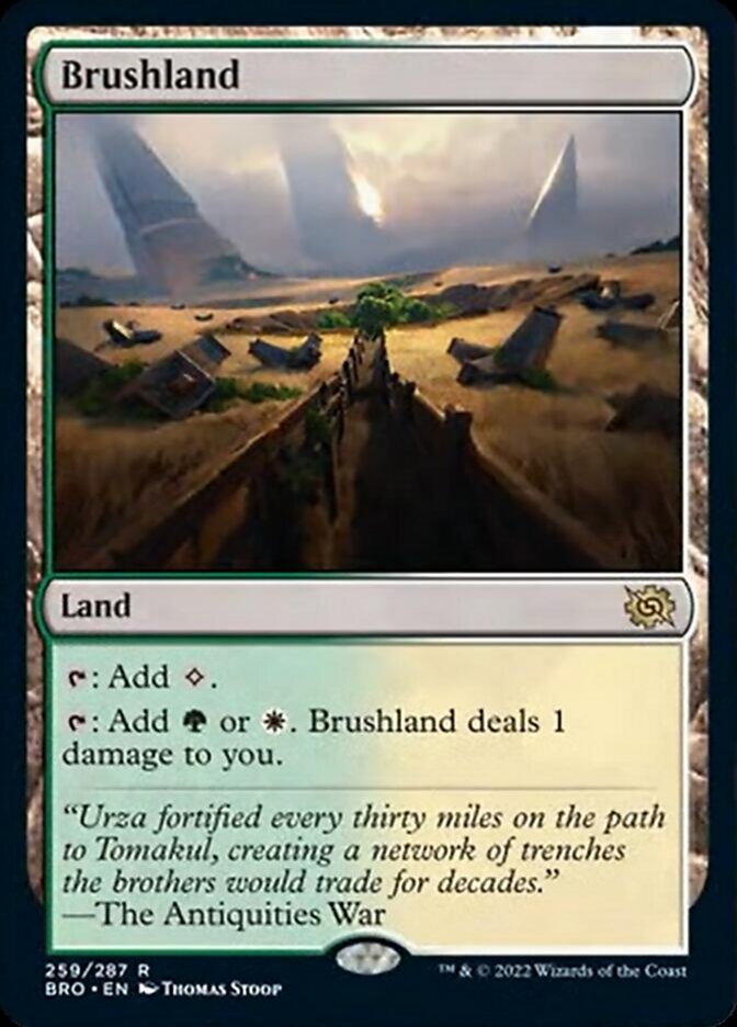 Brushland [The Brothers' War] | Shuffle n Cut Hobbies & Games