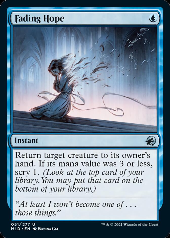Fading Hope [Innistrad: Midnight Hunt] | Shuffle n Cut Hobbies & Games