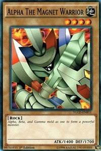 Alpha The Magnet Warrior (B) [YGLD-ENB11] Common | Shuffle n Cut Hobbies & Games