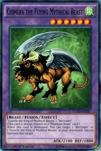 Chimera the Flying Mythical Beast (B) [YGLD-ENB41] Common | Shuffle n Cut Hobbies & Games