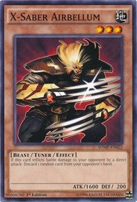 X-Saber Airbellum [SDMP-EN022] Common | Shuffle n Cut Hobbies & Games