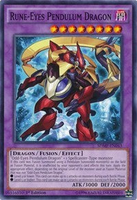 Rune-Eyes Pendulum Dragon [SDMP-EN043] Common | Shuffle n Cut Hobbies & Games