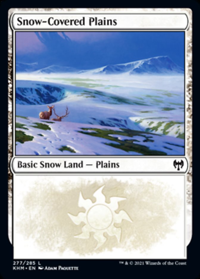 Snow-Covered Plains (277) [Kaldheim] | Shuffle n Cut Hobbies & Games