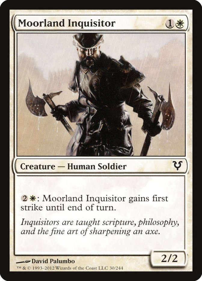 Moorland Inquisitor [Avacyn Restored] | Shuffle n Cut Hobbies & Games