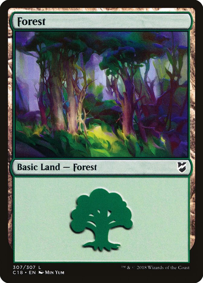 Forest (307) [Commander 2018] | Shuffle n Cut Hobbies & Games