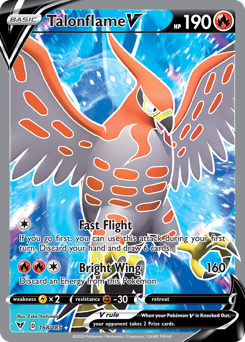 Talonflame V (168/185) [Sword & Shield: Vivid Voltage] | Shuffle n Cut Hobbies & Games