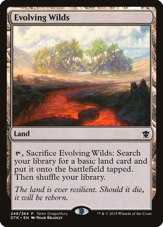 Evolving Wilds [Tarkir Dragonfury] | Shuffle n Cut Hobbies & Games