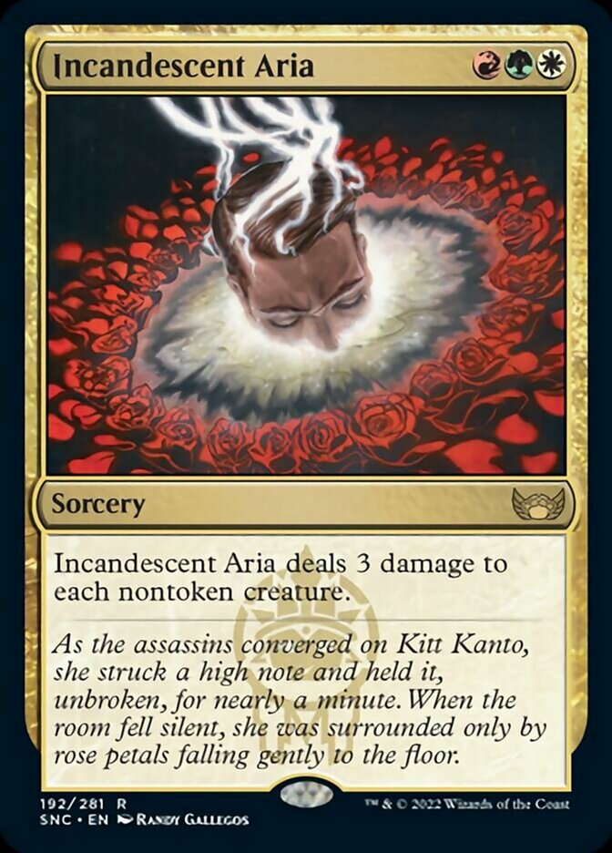 Incandescent Aria [Streets of New Capenna] | Shuffle n Cut Hobbies & Games