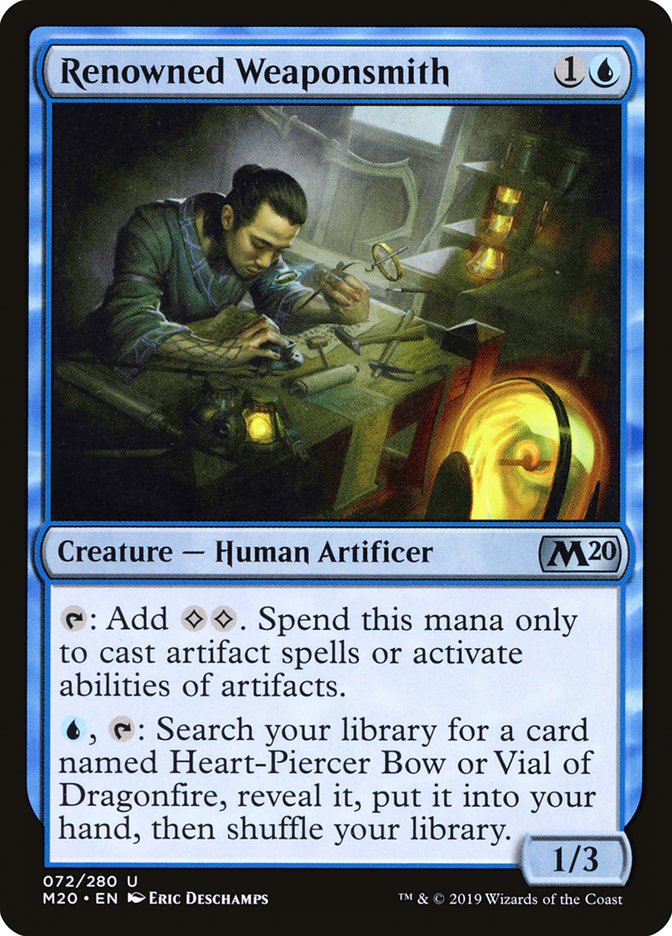 Renowned Weaponsmith [Core Set 2020] | Shuffle n Cut Hobbies & Games