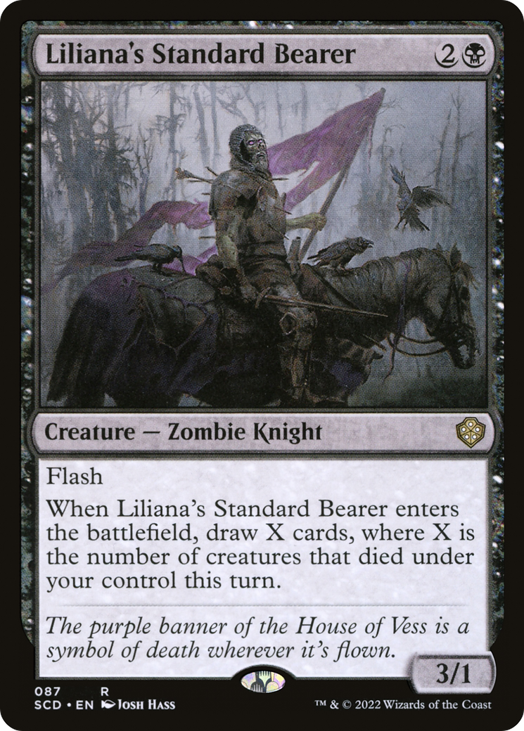 Liliana's Standard Bearer [Starter Commander Decks] | Shuffle n Cut Hobbies & Games