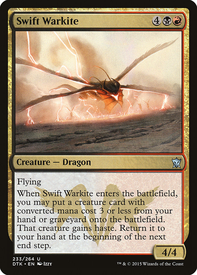 Swift Warkite [Dragons of Tarkir] | Shuffle n Cut Hobbies & Games