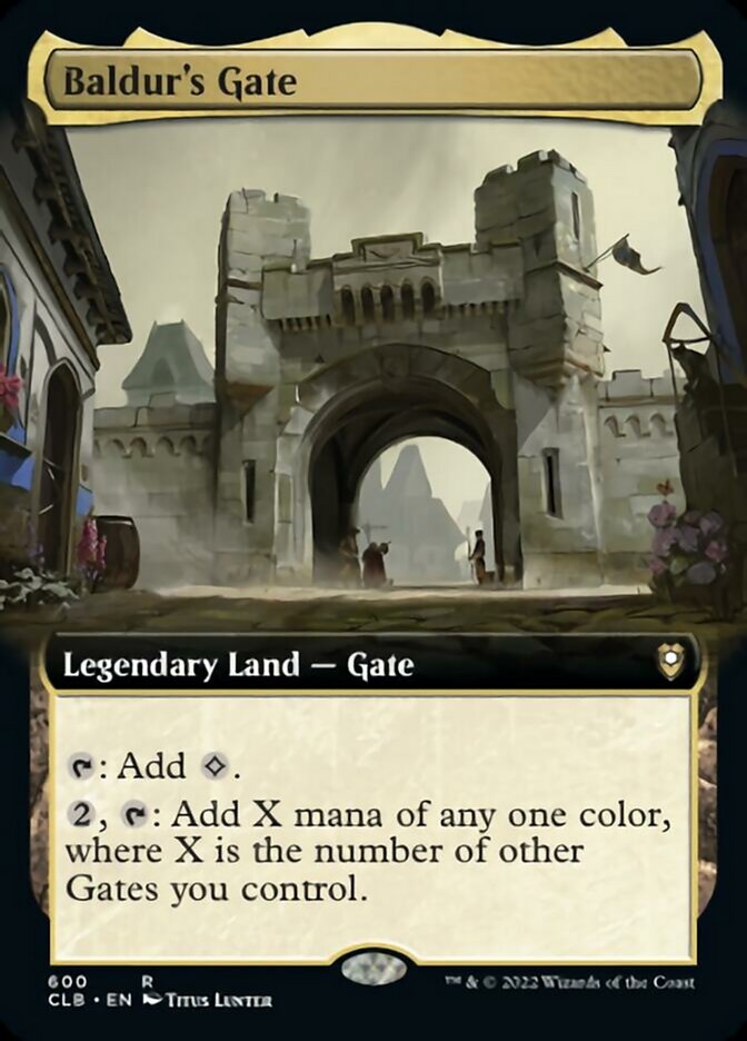 Baldur's Gate (Extended Art) [Commander Legends: Battle for Baldur's Gate] | Shuffle n Cut Hobbies & Games