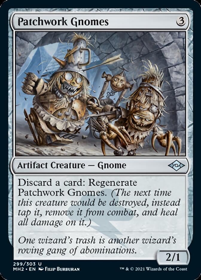 Patchwork Gnomes (Foil Etched) [Modern Horizons 2] | Shuffle n Cut Hobbies & Games