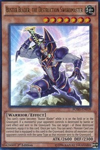 Buster Blader, the Destruction Swordmaster [BOSH-EN018] Ultra Rare | Shuffle n Cut Hobbies & Games